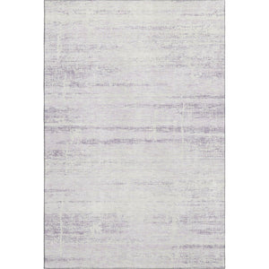 HomeRoots 5' X 8' Abstract Lavender and Ivory Washable Area Rug – Modern Design with UV Protection & Easy Care 662935