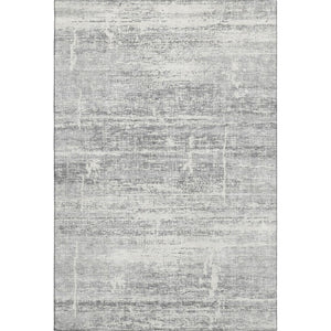 HomeRoots 5x8 Abstract Washable Polyester Area Rug with Uv Protection for Living Rooms 662947