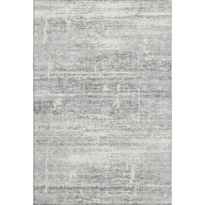 HomeRoots 10' X 14' Silver And Gray Abstract Area Rug – Washable, UV Protected, Perfect for Active Homes! 662951