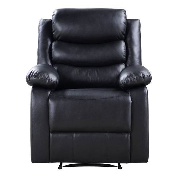 English Elm Black Power Recliner Plush Pillow-Top Arms, Independent Coil Support, Tight Cushions for Sleek Comfort and Durability B062P184508