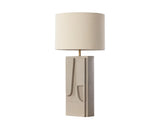 Dirsan Table Lamp - Taupe 111718  Sunpan