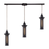 Fulton 36'' Wide 3-Light Slim Linear Pendant - Oil Rubbed Bronze 66325/3L Elk Lighting