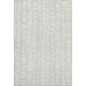HomeRoots 8' X 10' Ivory and Beige Cobblestone Area Rug - Durable, Washable, UV-Protected for High-Traffic Homes 663363