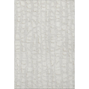 HomeRoots 10' X 14' Ivory & Beige Cobblestone Area Rug - Washable, Stain-Resistant, UV-Protected for Families 663365
