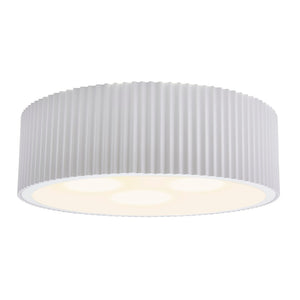 Brendon 17'' Wide 3-Light Flush Mount - Matte White 66429/3 Elk Lighting