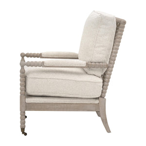 Essentials for Living Rouleau Club Chair 6648.LGLIN/NG