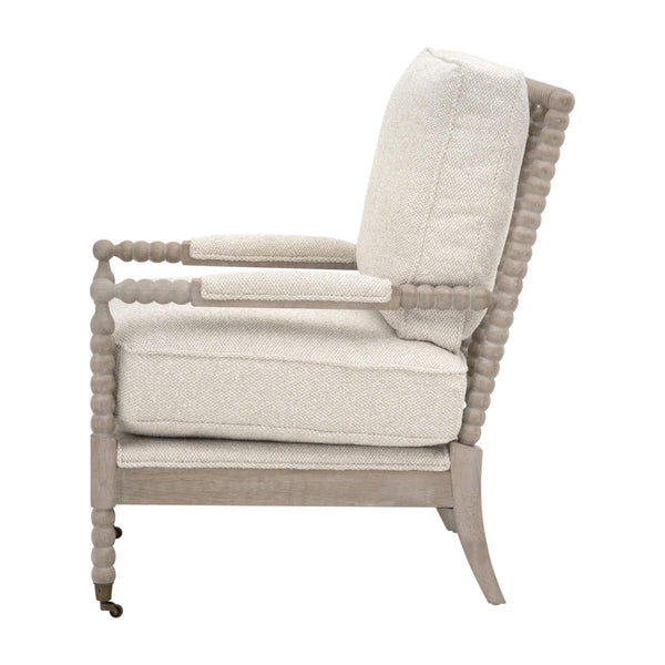 Essentials for Living Rouleau Club Chair 6648.LGLIN/NG