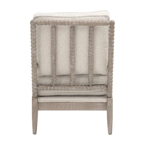 Essentials for Living Rouleau Club Chair 6648.LGLIN/NG
