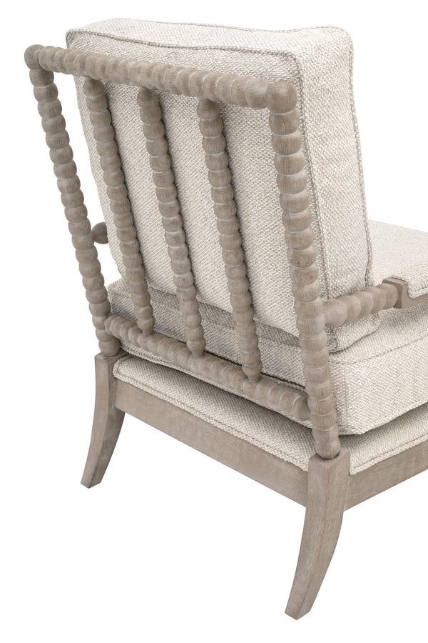 Essentials for Living Rouleau Club Chair 6648.LGLIN/NG