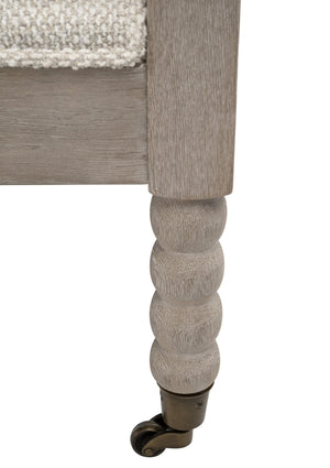 Essentials for Living Rouleau Club Chair 6648.LGLIN/NG