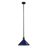 Boulton 14'' Wide 1-Light Pendant - Oiled Bronze 66481-1 Elk Lighting