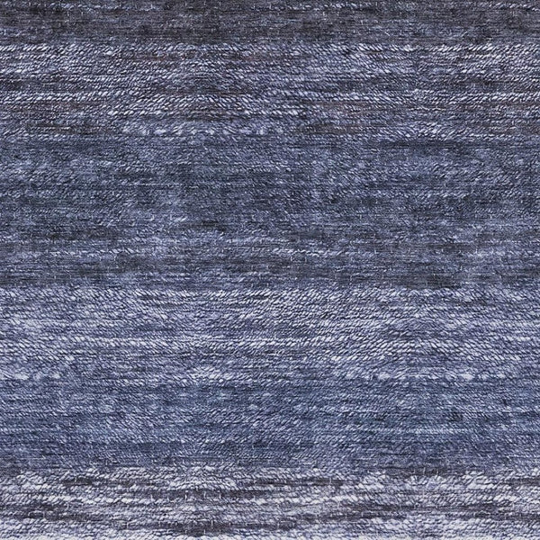 HomeRoots 5' X 8' Blue Ombre Area Rug - Washable, Stylish, UV Protected & Family-Friendly for Any Room 665232