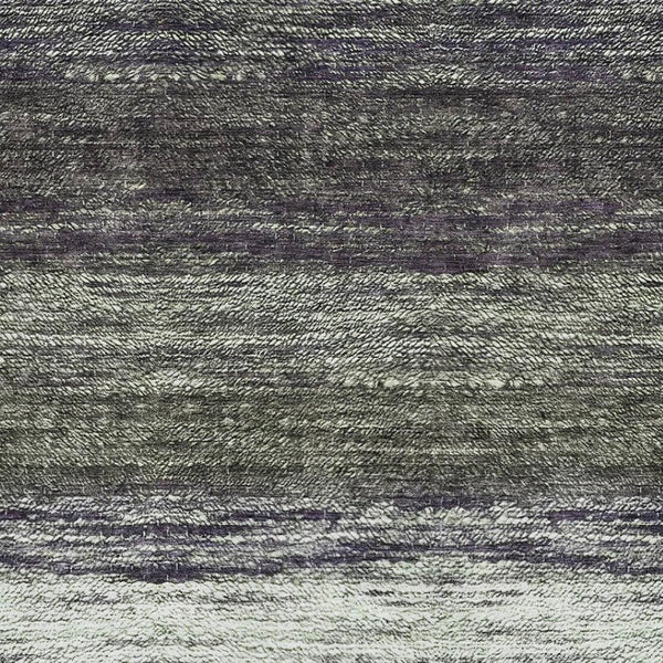HomeRoots 8' X 10' Ombre Area Rug in Green, Purple & Ivory - Washable with UV Protection for Style & Durability 665252