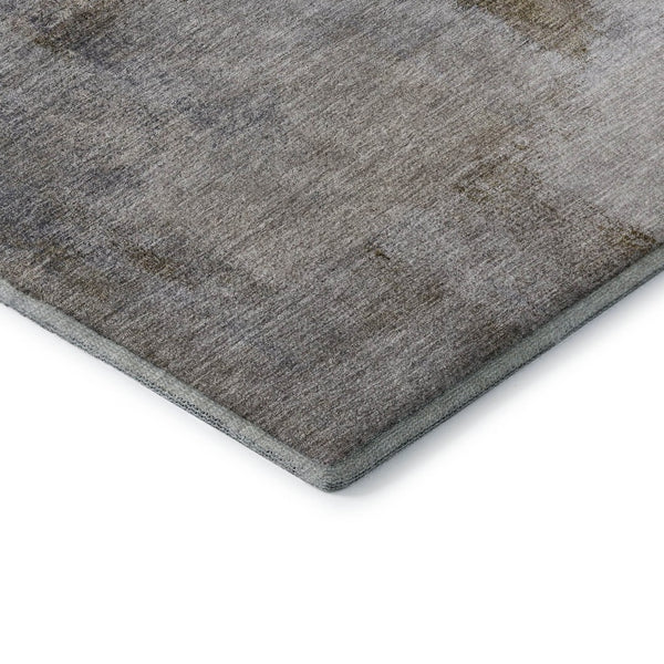 HomeRoots 8' X 10' Soft Blue Ivory Beige Abstract Washable Area Rug with UV Protection for Stylish Spaces 665258