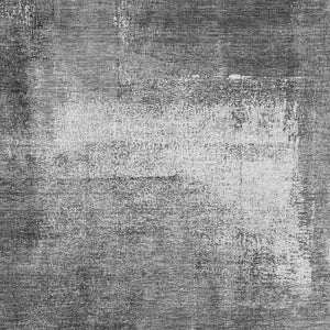 HomeRoots 9' X 12' Abstract Gray Silver Charcoal Area Rug - Durable, Washable & UV Protected for Modern Spaces 665271