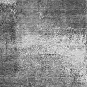 HomeRoots 10' Gray Silver & Charcoal Abstract Area Rug - Washable, UV Protected, Perfect for Modern Living Spaces 665272