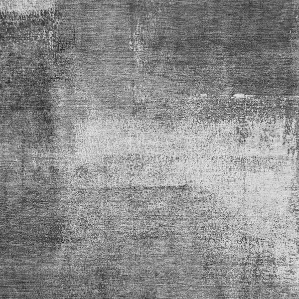 HomeRoots 10' Gray Silver & Charcoal Abstract Area Rug - Washable, UV Protected, Perfect for Modern Living Spaces 665272