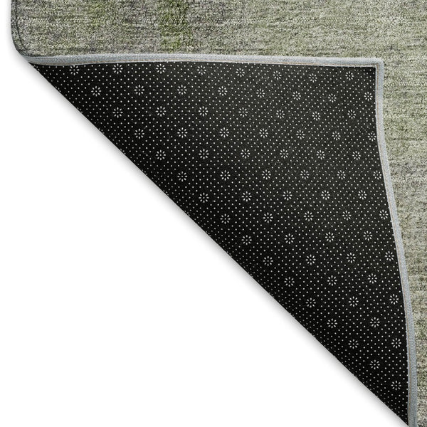 HomeRoots 9' X 12' Washable Abstract Area Rug in Purple, Ivory & Green – UV Protected, Durable & Stylish 665289