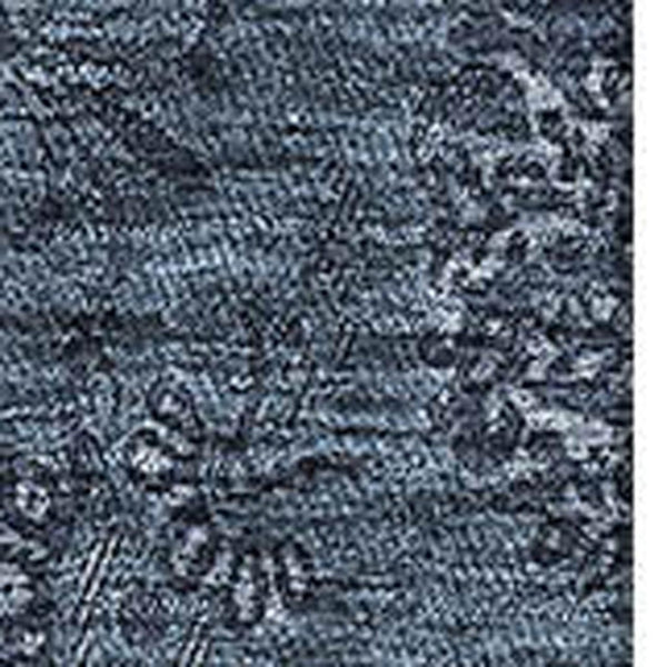 HomeRoots 10' Blue and Ivory Floral Washable Area Rug – Durable, UV-Protected, Perfect for High-Traffic Spaces! 665308