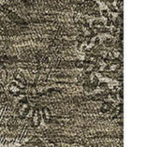 HomeRoots 10' Brown and Beige Floral Washable Area Rug - Durable, UV-Protected, Ideal for High-Traffic Homes 665314