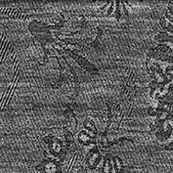 HomeRoots 8' X 10' Gray and Silver Floral Area Rug - Washable, Stain Resistant, UV Protected for Busy Homes 665324