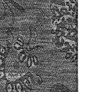HomeRoots 10' Gray and Silver Floral Washable Area Rug - Durable, UV-Protected & Stain-Resistant Beauty 665326