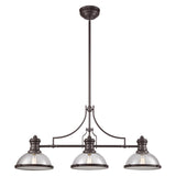 Chadwick 47'' Wide 3-Light Linear Chandelier - Oil Rubbed Bronze 66535-3 Elk Lighting