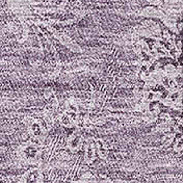 HomeRoots 8' X 10' Elegant Plum and Ivory Floral Area Rug - Washable, Stain-Resistant, UV Protected Beauty 665354