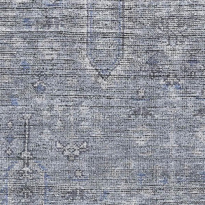 HomeRoots 10' Southwestern Blue and Gray Washable Area Rug – UV Protected, Stain Resistant, Perfect for High Traffic Spaces 665391