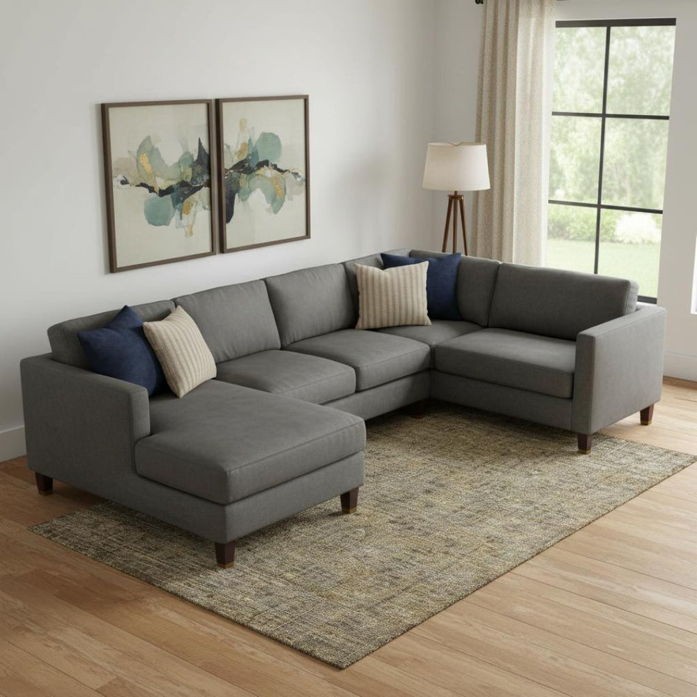 HomeRoots 9' X 12' Brown and Beige Southwestern Area Rug - Durable, Washable, UV Protected for Busy Homes 665396