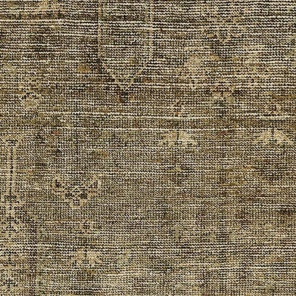 HomeRoots 10' Southwestern Washable Area Rug in Brown & Beige - Durable, UV-Protected, Perfect for Busy Homes! 665397