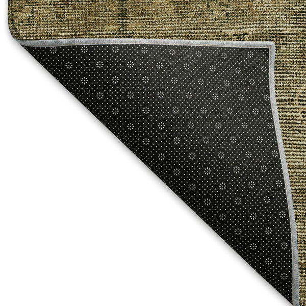 HomeRoots 10' Southwestern Washable Area Rug in Brown & Beige - Durable, UV-Protected, Perfect for Busy Homes! 665397