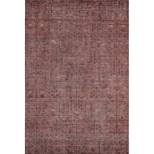 HomeRoots 5' X 8' Southwestern Area Rug - Washable, UV-Protected, Stain-Resistant, Rustic Style for Homes 665429