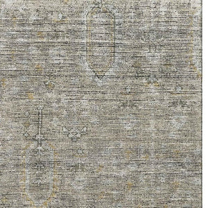 HomeRoots 9' X 12' Taupe Gray & Beige Southwestern Washable Area Rug - Durable, Stylish, UV Protected Design 665444