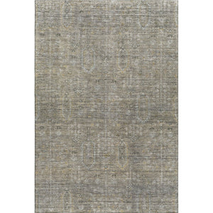 HomeRoots 10' X 14' Taupe Gray Beige Southwestern Area Rug - Durable, Stain Resistant with UV Protection! 665445