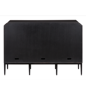 Kallista Taupe Cabinet - Modern Elegance with Soft-Close Doors, Polished Brass Hardware & Safety Features