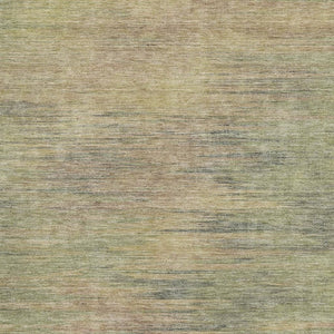 HomeRoots 10' X 14' Abstract Area Rug in Artichoke Green, Gold & Copper - Washable, UV-Protected & Stylish! 665549