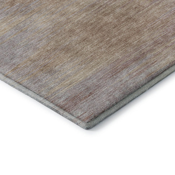 HomeRoots 5' X 8' Merlot and Beige Abstract Area Rug – Washable, UV Protected, Durable & Stylish Home Decor 665569