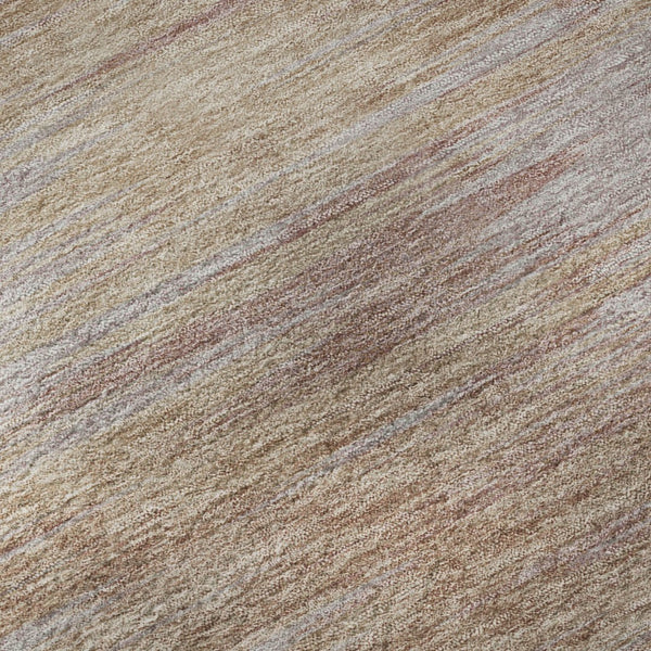 HomeRoots 5' X 8' Merlot and Beige Abstract Area Rug – Washable, UV Protected, Durable & Stylish Home Decor 665569