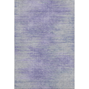 HomeRoots 5' X 8' Washable Plum and Ivory Abstract Area Rug - UV Protected, Durable, Soft, Modern Style! 665575