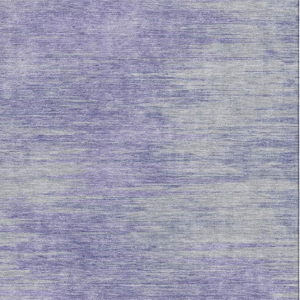 HomeRoots 5' X 8' Washable Plum and Ivory Abstract Area Rug - UV Protected, Durable, Soft, Modern Style! 665575