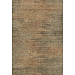 HomeRoots 9' X 12' Abstract Terra Cotta Gray Beige Area Rug - Durable, Washable, UV Protected for Any Space 665590