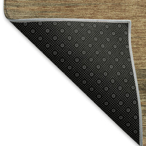 HomeRoots 9' X 12' Abstract Terra Cotta Gray Beige Area Rug - Durable, Washable, UV Protected for Any Space 665590
