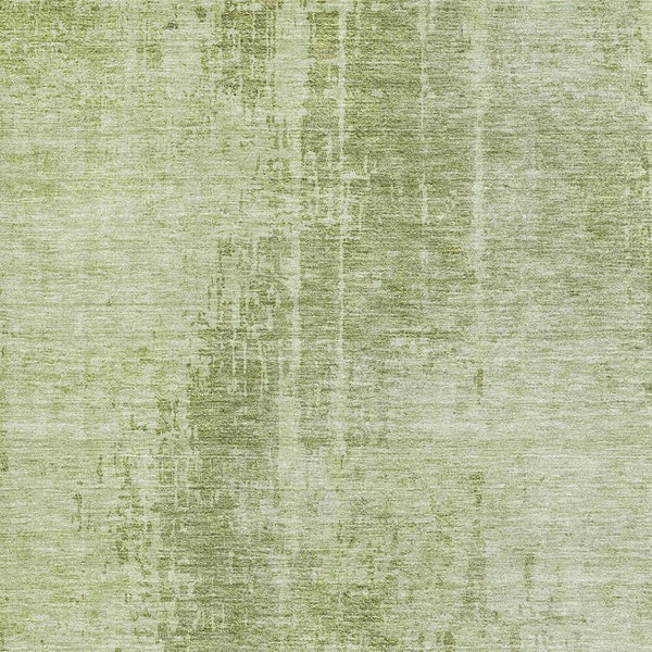 HomeRoots 5' X 8' Sage and Ivory Abstract Area Rug - Stylish, Washable, UV Protected, Perfect for Homes with Kids! 665653