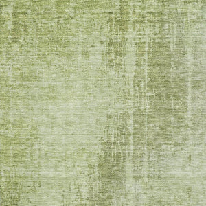HomeRoots 9' X 12' Stylish Sage and Ivory Abstract Washable Area Rug with UV Protection for Busy Homes 665656