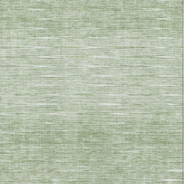 HomeRoots 10' X 14' Abstract Artichoke Green & Gray Area Rug – Washable, UV Protected, Perfect for Homes! 665747