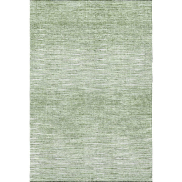 HomeRoots 10' X 14' Abstract Artichoke Green & Gray Area Rug – Washable, UV Protected, Perfect for Homes! 665747