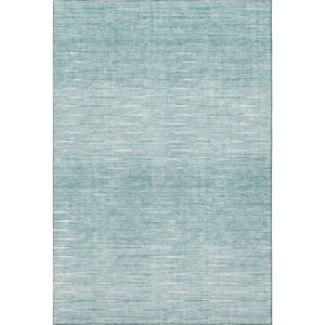 HomeRoots 10' Aqua and Teal Abstract Washable Area Rug - UV Protected, Durable, Stain-Resistant Design for Homes 665753