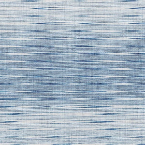 HomeRoots 9' X 12' Blue and Ivory Abstract Area Rug – Washable, UV-Protected, Durable for High-Traffic Spaces 665758