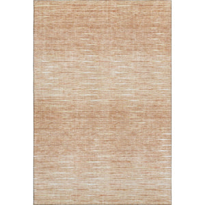 HomeRoots 8' X 10' Salmon and Ivory Abstract Area Rug - Soft, Washable, UV-Protected, Stain-Resistant Style Upgrade 665781